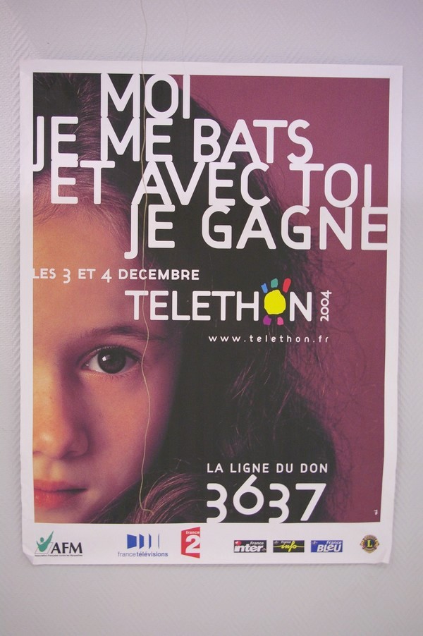 Affiches: Affiche Telethon 2004